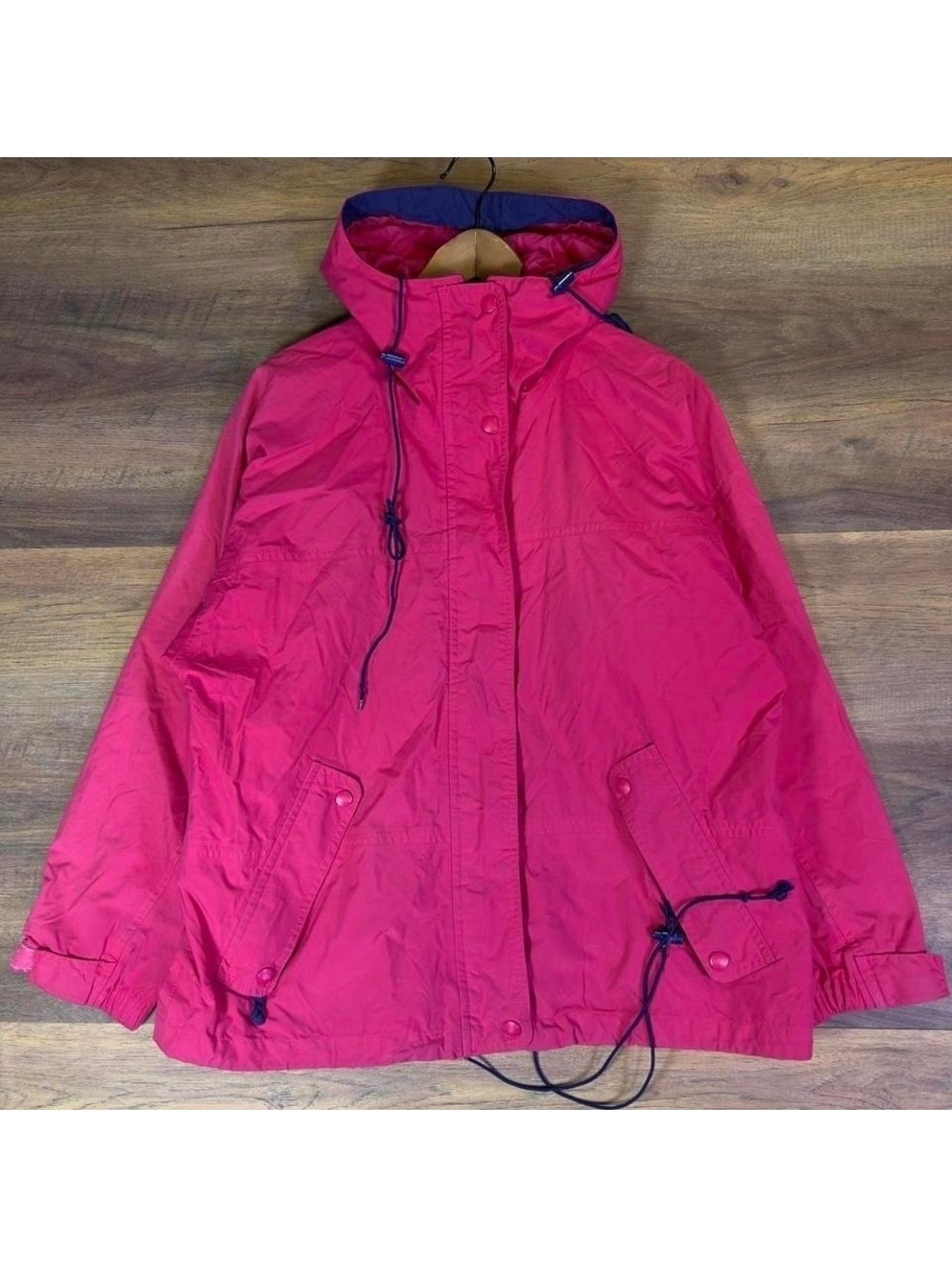 Vintage Eddie Bauer Jacket Womens M Pink Gore-Tex Hooded